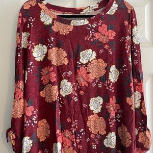 Loft 3/4 Sleeve Shirt - NWT
